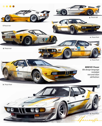 BMW M1 procar 01