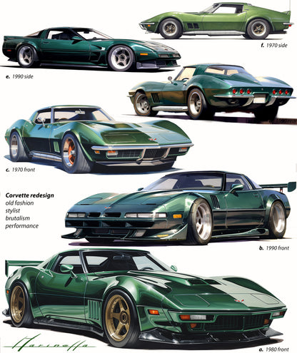 Corvette evolution