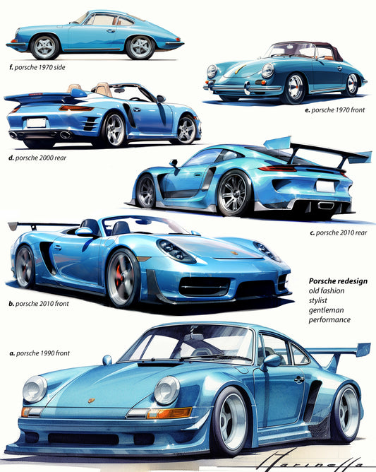 Porsche blue evolution 01